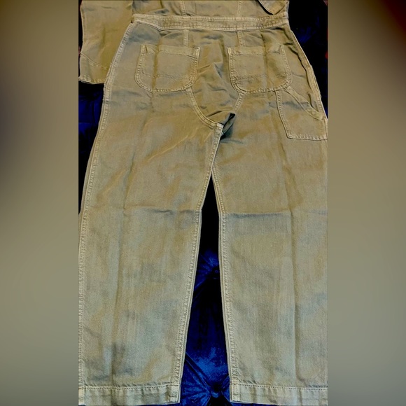 Sandrine Rose xFree People Army Zippers & Pockets Coverall Jumpsuit SzXS or SzS - Picture 12 of 16